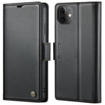 Custodia in pelle RFID per iPhone 12 e 11
