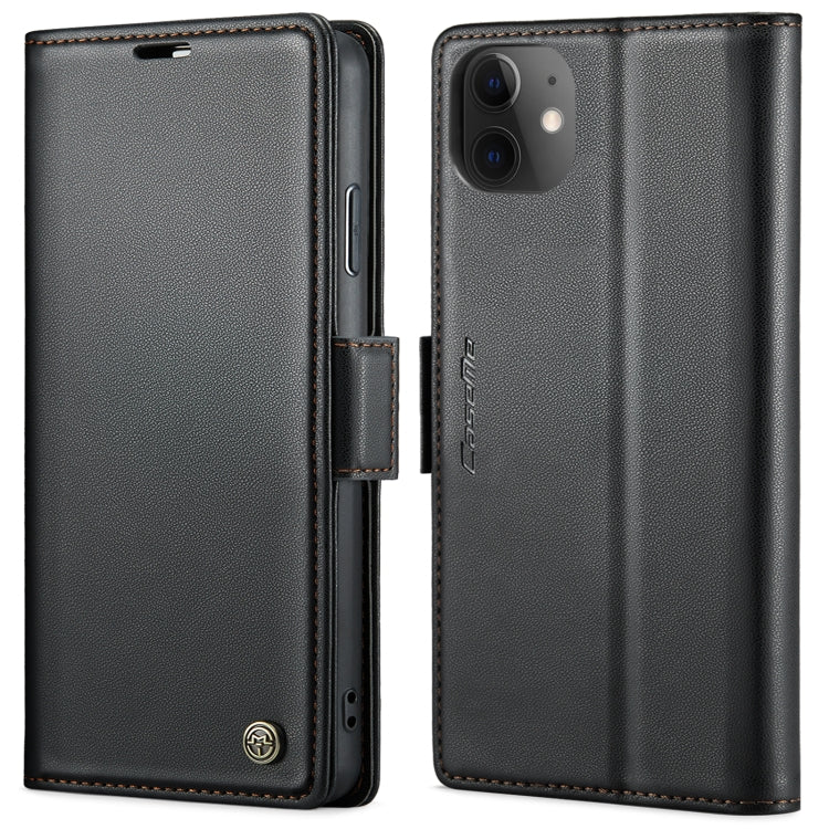 Custodia in pelle RFID per iPhone 12 e 11