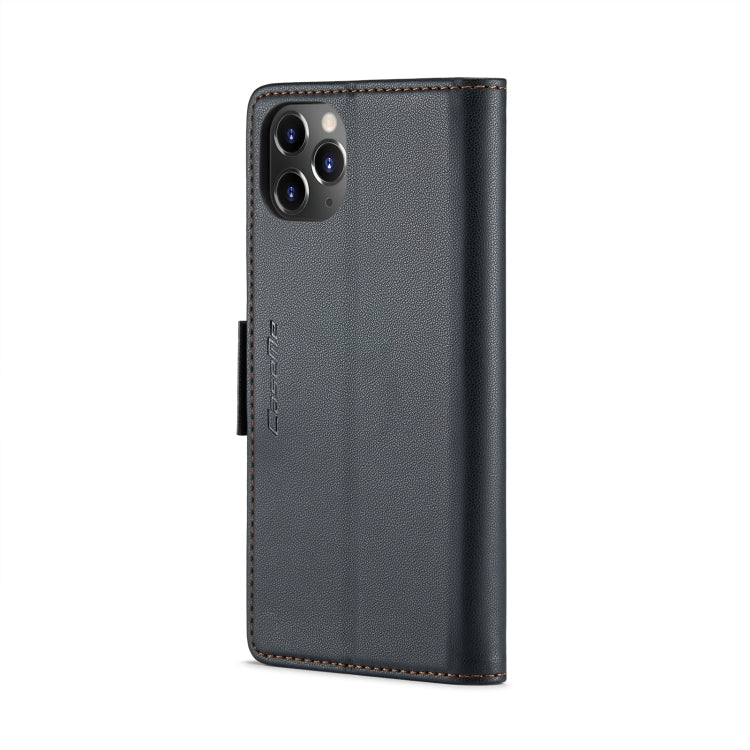 Custodia in pelle RFID per iPhone 11 Pro, XS e Max