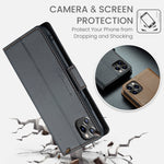 Custodia in pelle RFID per iPhone 11 Pro, XS e Max