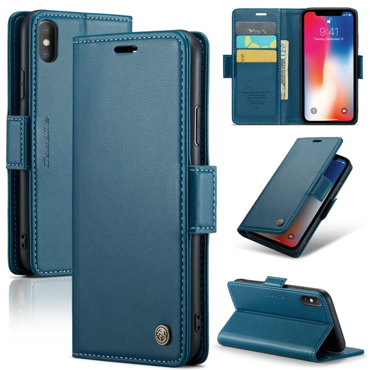 Custodia in pelle RFID per iPhone 11 Pro, XS e Max