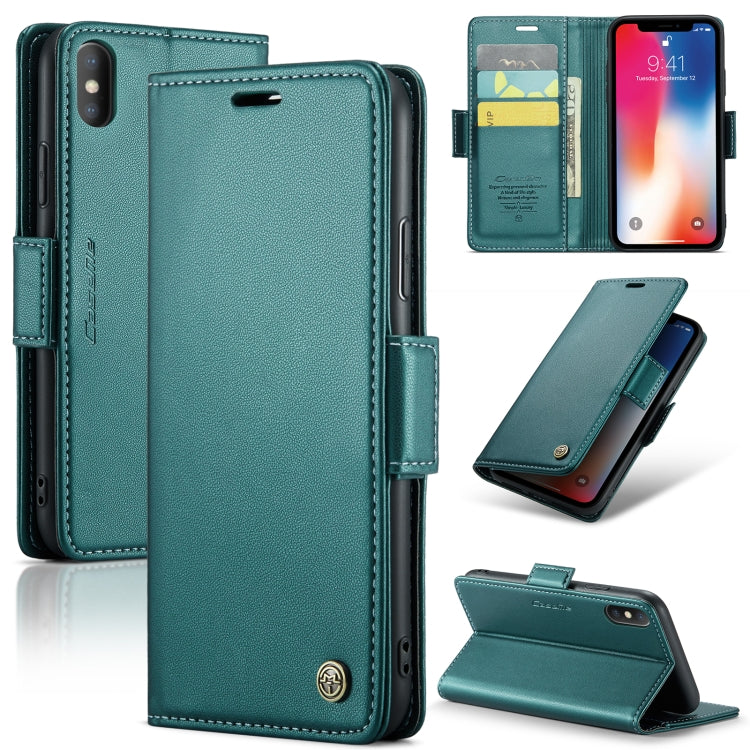 Custodia in pelle RFID per iPhone 11 Pro, XS e Max