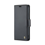 Custodia in pelle RFID per iPhone compatibili