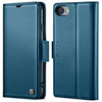 Custodia in pelle RFID per iPhone compatibili
