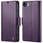 Custodia in pelle RFID per iPhone compatibili