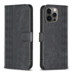 Custodia in pelle goffrata per iPhone 13/12/11