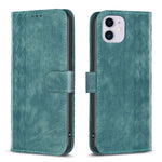 Custodia in pelle goffrata per iPhone 13/12/11