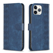 Custodia in pelle goffrata per iPhone
