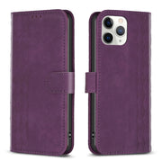 Custodia in pelle goffrata per iPhone