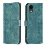 Custodia in pelle goffrata per smartphone compatibili