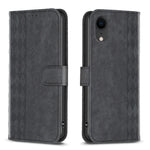 Custodia in pelle goffrata per smartphone compatibili