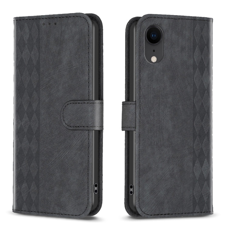 Custodia in pelle goffrata per smartphone compatibili