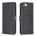 Custodia in pelle goffrata per smartphone compatibili
