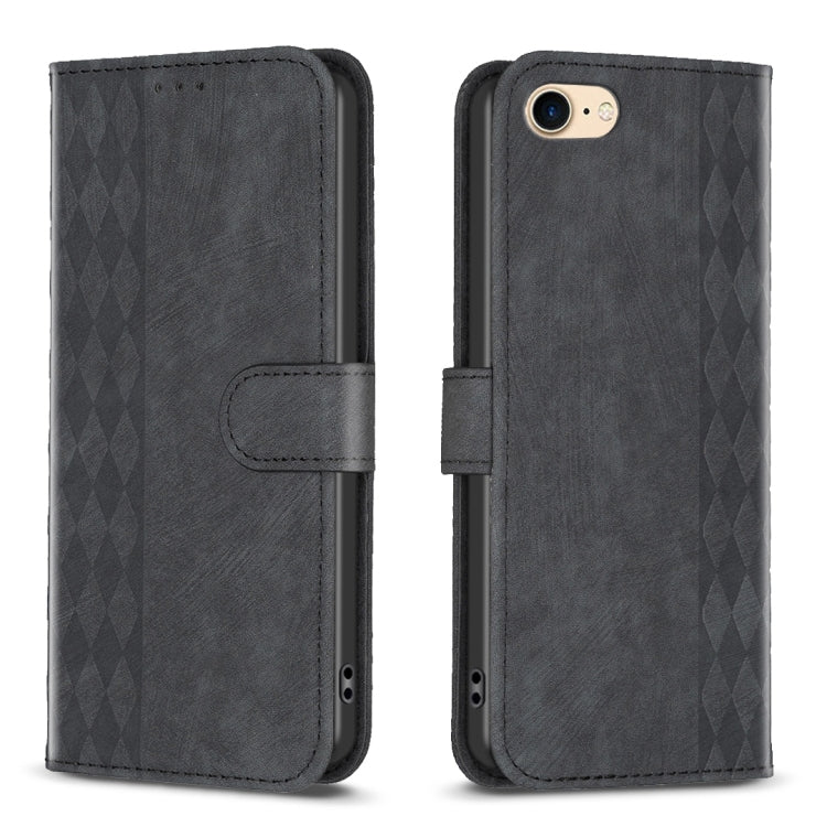 Custodia in pelle goffrata per smartphone compatibili