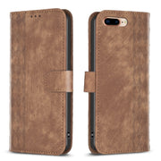 Custodia in pelle goffrata per iPhone 7 Plus/8 Plus