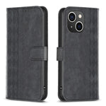 Custodia in pelle goffrata per iPhone compatibile vari modelli