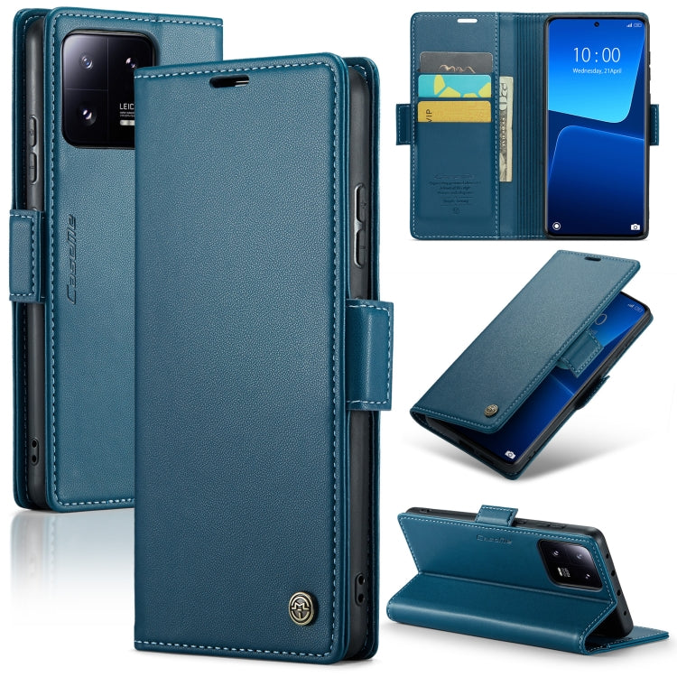 Custodia portafoglio in pelle con fibbia per Xiaomi