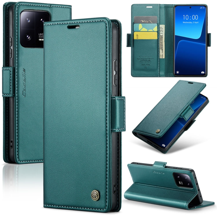 Custodia portafoglio in pelle con fibbia per Xiaomi