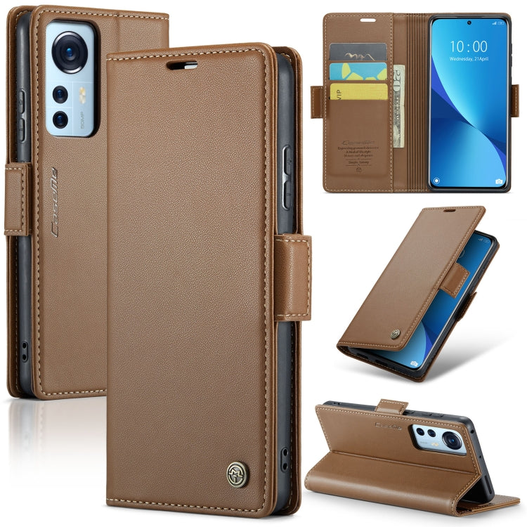 Custodia portafoglio in pelle con fibbia per Xiaomi