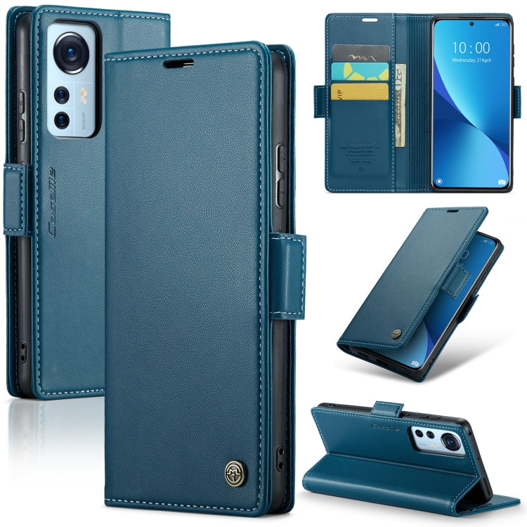 Custodia portafoglio in pelle con fibbia per Xiaomi