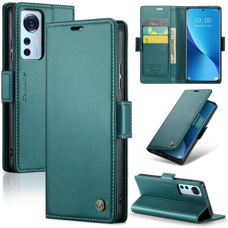 Custodia portafoglio in pelle con fibbia per Xiaomi