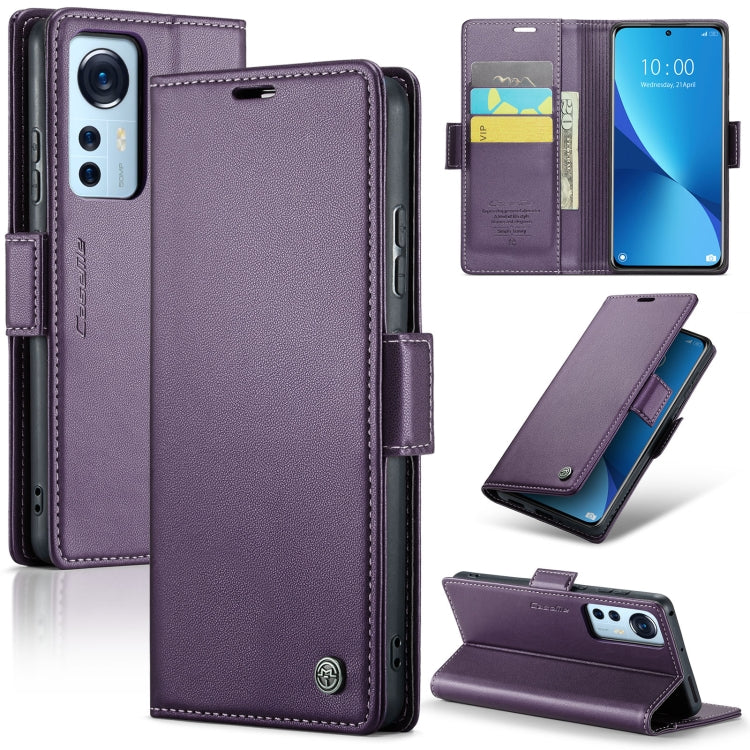 Custodia portafoglio in pelle con fibbia per Xiaomi
