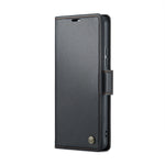 Custodia portafoglio in pelle con fibbia per Xiaomi Redmi Note 11