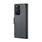 Custodia portafoglio in pelle con fibbia per Xiaomi Redmi Note 11