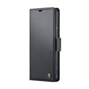 Custodia per telefono in pelle antifurto RFID CaseMe 023 con fibbia a farfalla, For Xiaomi Poco X5 Pro 5G, For Xiaomi Poco X5 5G, For Xiaomi Redmi 11A/12C, For Xiaomi 13 Lite