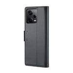Custodia portafoglio in pelle con fibbia per Xiaomi Poco X5 Pro