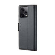 Custodia per telefono in pelle antifurto RFID CaseMe 023 con fibbia a farfalla, For Xiaomi Poco X5 Pro 5G, For Xiaomi Poco X5 5G, For Xiaomi Redmi 11A/12C, For Xiaomi 13 Lite