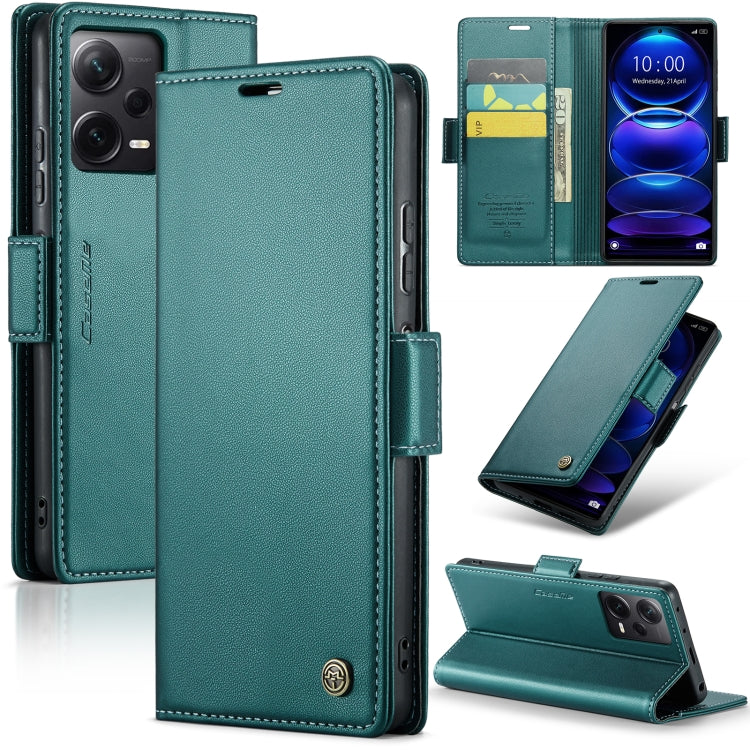 Custodia portafoglio in pelle con fibbia per Xiaomi
