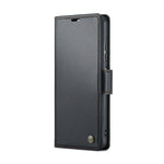 Custodia portafoglio in pelle con fibbia per Xiaomi Mi 10T e Redm