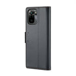 Custodia portafoglio in pelle con fibbia per Xiaomi Mi 10T e Redm