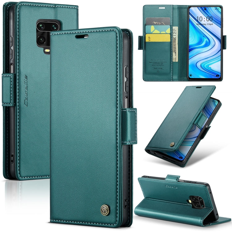 Custodia portafoglio in pelle con fibbia per Xiaomi Mi 10T e Redm