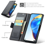 Custodia per telefono in pelle antifurto RFID CaseMe 023 con fibbia a farfalla, For Xiaomi Mi 10T 5G／10T Pro 5G, For Xiaomi Redmi Note 9S/Note 9 Pro/Note 9 Pro Max