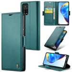 Custodia portafoglio in pelle con fibbia per Xiaomi Mi 10T e Redm