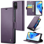 Custodia portafoglio in pelle con fibbia per Xiaomi Mi 10T e Redm