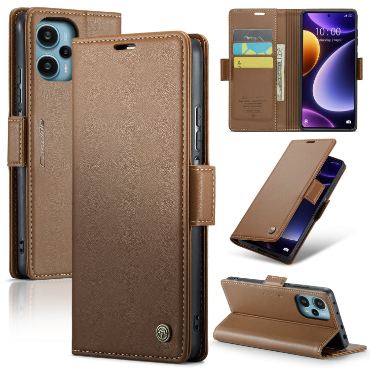 Custodia portafoglio in pelle con fibbia per Xiaomi