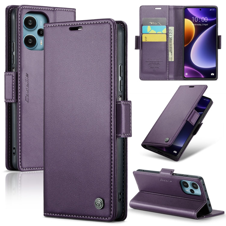Custodia portafoglio in pelle con fibbia per Xiaomi