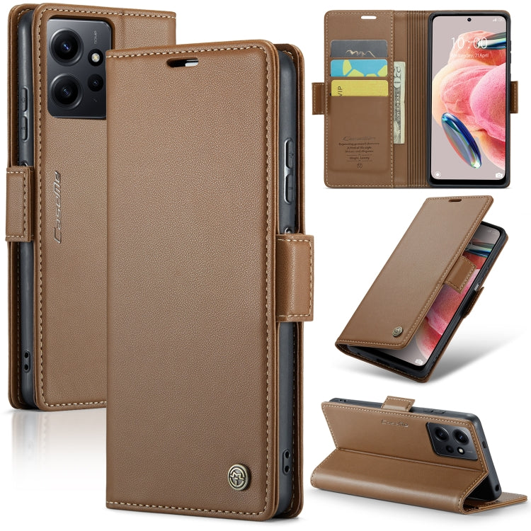 Custodia portafoglio in pelle con fibbia per Xiaomi