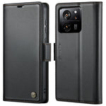 Custodia portafoglio in pelle con fibbia per Xiaomi
