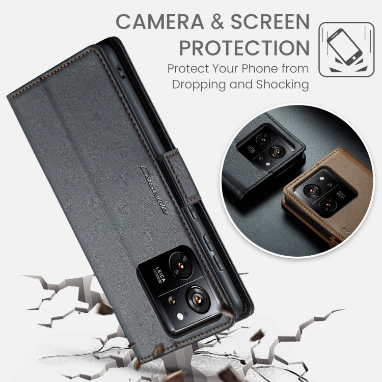 Custodia portafoglio in pelle con fibbia per Xiaomi