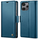 Custodia portafoglio in pelle con fibbia per Xiaomi Redmi