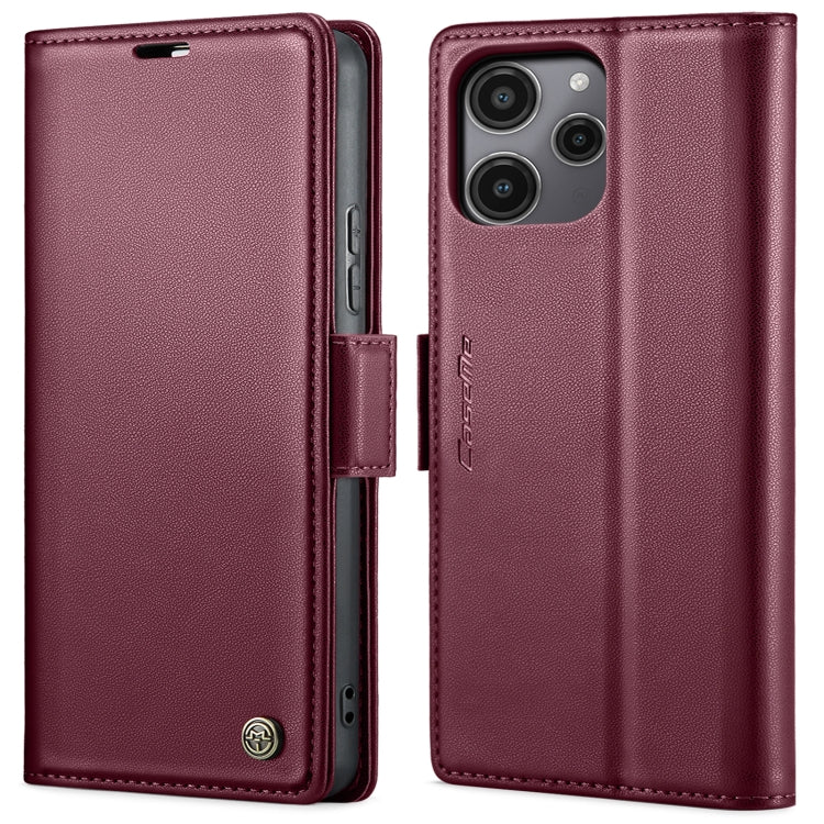 Custodia portafoglio in pelle con fibbia per Xiaomi Redmi