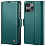 Custodia portafoglio in pelle con fibbia per Xiaomi Redmi