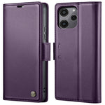 Custodia portafoglio in pelle con fibbia per Xiaomi Redmi