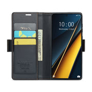 Custodia per telefono in pelle antifurto RFID CaseMe 023 con fibbia a farfalla, For Xiaomi Poco X6 Pro 5G/Redmi K70E 5G, For Xiaomi Poco X6 5G, For Xiaomi 14 Pro, For Xiaomi 14