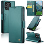 Custodia portafoglio in pelle con fibbia per Xiaomi Redmi