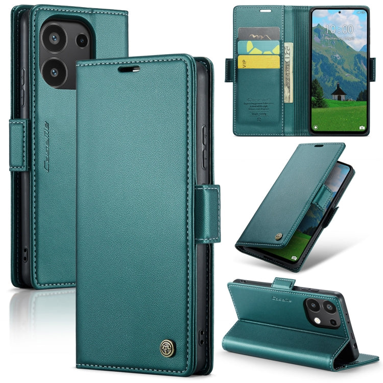 Custodia portafoglio in pelle con fibbia per Xiaomi Redmi